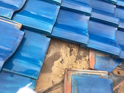 屋根の防水紙